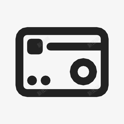收音机调频新闻图标svg_新图网 https://ixintu.com 技术 收音机 新闻 晶体管 调频