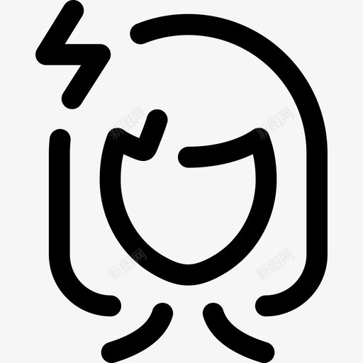 女人有压力女人直系人图标svg_新图网 https://ixintu.com 女人 女人有压力 直系人