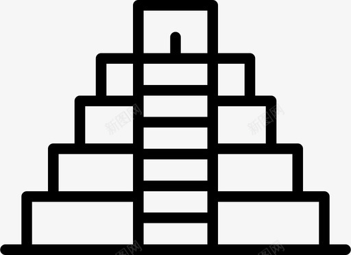 寺庙奇珍印加图标svg_新图网 https://ixintu.com 世界地标 伊萨 印加 墨西哥 奇珍 寺庙 玛雅