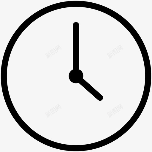 时钟周期时间图标svg_新图网 https://ixintu.com 周期 时钟 时间