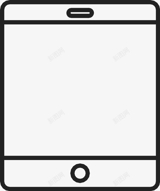 ipad平板电脑玩具图标svg_新图网 https://ixintu.com ipad wifi 平板电脑 玩具