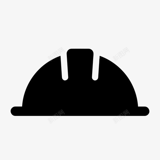 施工帽建筑工人安全帽图标svg_新图网 https://ixintu.com 基本图标所有尺寸 安全帽 工作 建筑工人 施工帽