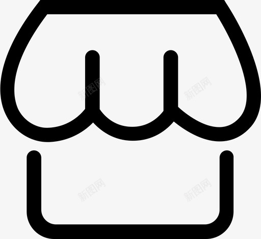 产品中心-门店svg_新图网 https://ixintu.com 产品中心-门店 线性 单色