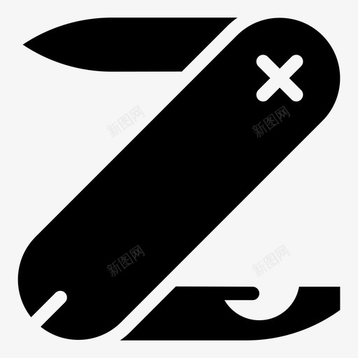 瑞士军刀刀片切割图标svg_新图网 https://ixintu.com mnml20 刀片 切割 工具 瑞士军刀 齿轮