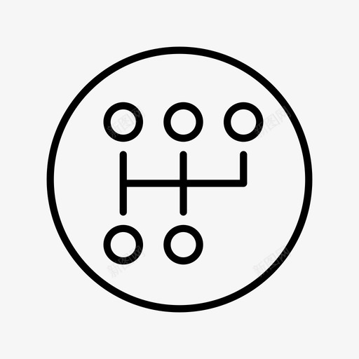 变速箱汽车运输图标svg_新图网 https://ixintu.com 变速箱 汽车 车辆 运输