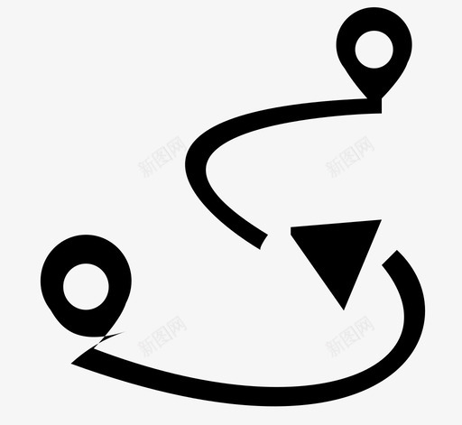 车辆轨迹svg_新图网 https://ixintu.com 车辆轨迹