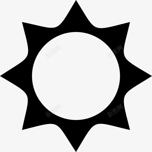 太阳星系外层空间图标svg_新图网 https://ixintu.com 外层空间 太阳 太阳系 星系