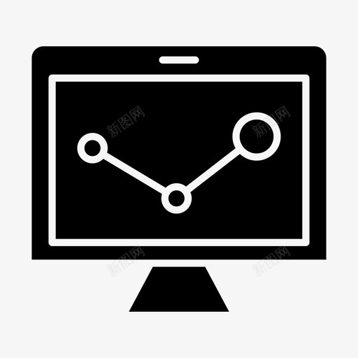 分析计算机办公室图标svg_新图网 https://ixintu.com 分析 办公室 办公软件 计算机