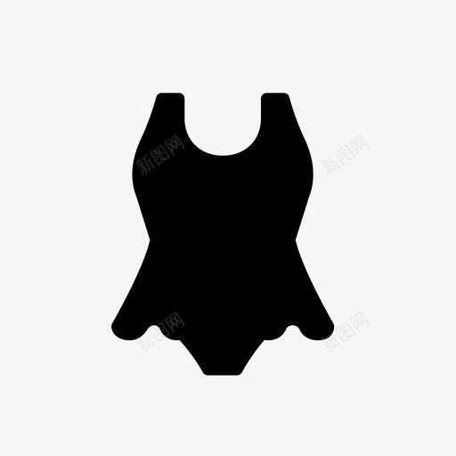 采购产品游泳衣衣服内衣图标svg_新图网 https://ixintu.com 内衣 夏天 游泳 游泳衣 衣服 采购产品游泳衣