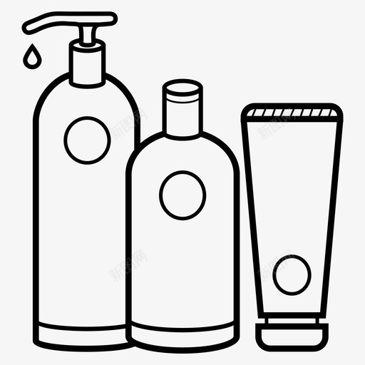 cosmeticssvg_新图网 https://ixintu.com cosmetics 线性