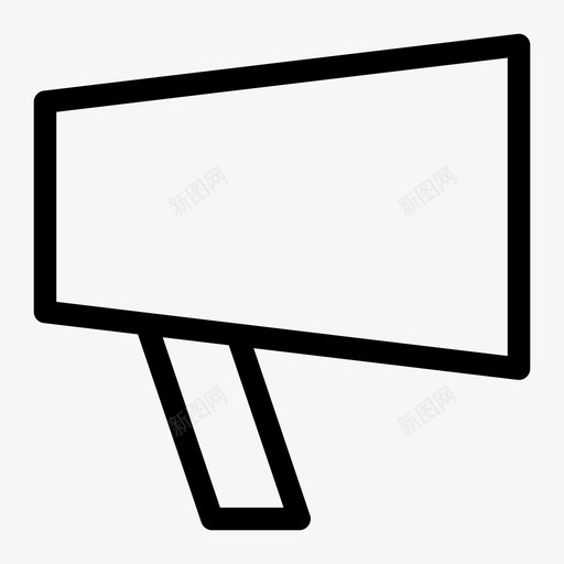 演讲者广告竞选图标svg_新图网 https://ixintu.com 声音 大声 广告 演讲者 竞选 营销