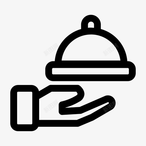 酒店衣帽间礼宾部图标svg_新图网 https://ixintu.com iconbasic 客房服务 礼宾部 衣帽间 酒店 餐厅