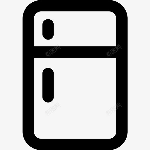 冰箱电子产品家用电器图标svg_新图网 https://ixintu.com 冰箱 家用电器 电子产品