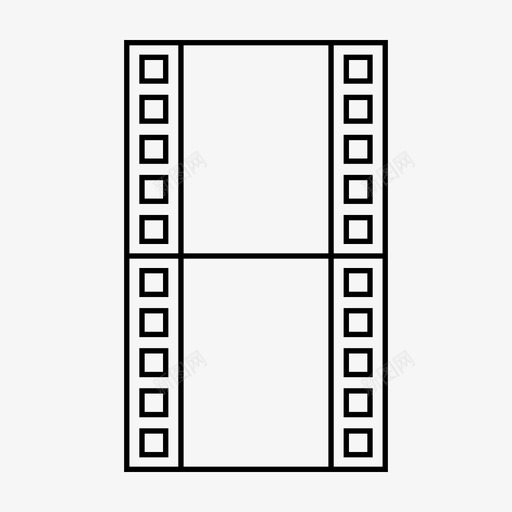 电影播放视频图标svg_新图网 https://ixintu.com 播放 电影 界面 网页设计 观看 视频