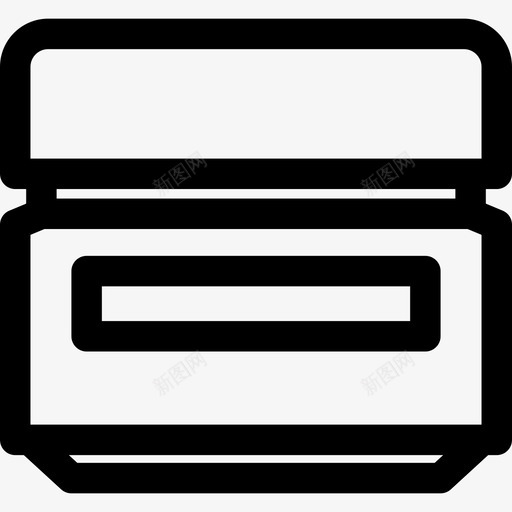 抗衰老霜漂亮直线型图标svg_新图网 https://ixintu.com 抗衰老霜 漂亮 直线型