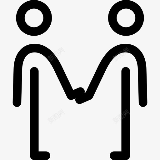 握手人命直系图标svg_新图网 https://ixintu.com 人命 握手 直系