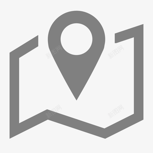 字段框_地址svg_新图网 https://ixintu.com 字段框_地址 单色 简约