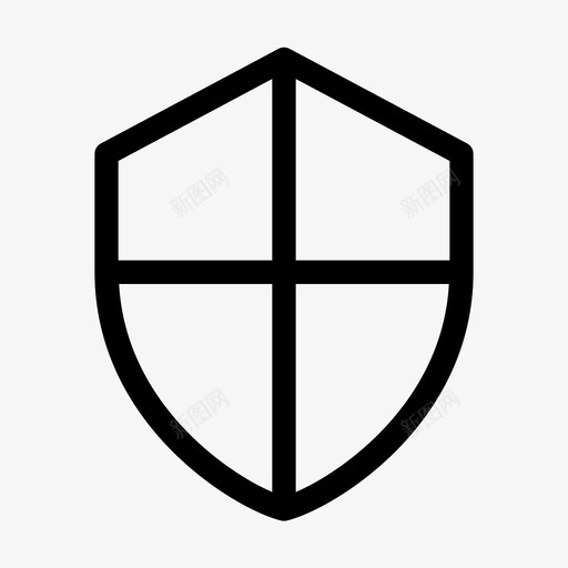 防病毒防护安全图标svg_新图网 https://ixintu.com 安全 屏蔽 网络线路 防护 防病毒