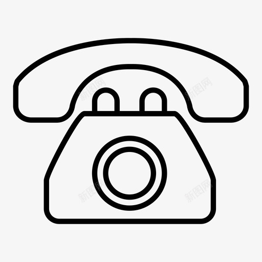 电话通讯移动电话图标svg_新图网 https://ixintu.com 电话 移动电话 通讯