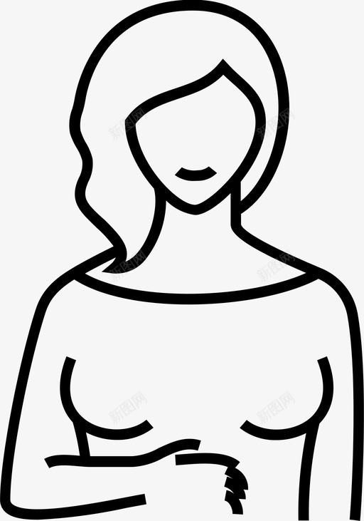 没有花的女孩花店1图标svg_新图网 https://ixintu.com 没有花的女孩 花店1