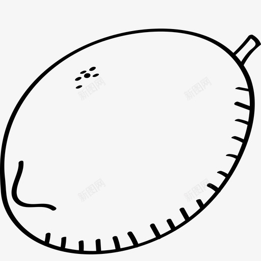 柠檬柑橘手绘图标svg_新图网 https://ixintu.com 手拉食品 手绘 果汁 柑橘 柠檬 黄色