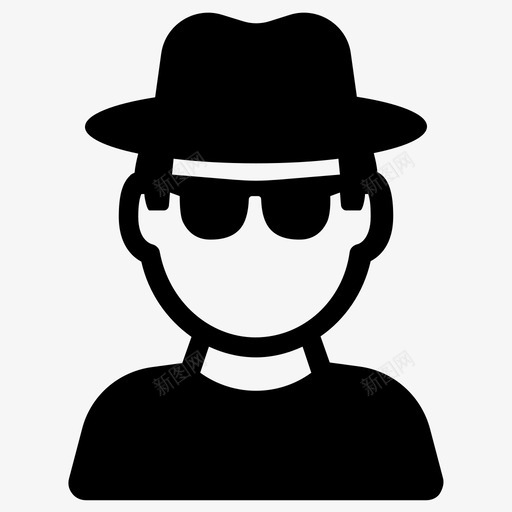 特工匿名隐姓埋名图标svg_新图网 https://ixintu.com 匿名 未知 特工 秘密 表情表情笑脸 隐姓埋名