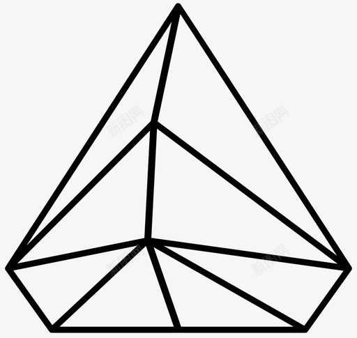 钻石翡翠宝石图标svg_新图网 https://ixintu.com 宝石 珠宝 翡翠 钻石 钻石薄
