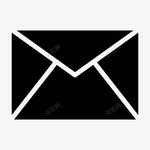 电子邮件联系人在线图标svg_新图网 https://ixintu.com 在线 搜索引擎优化 支持 服务 电子邮件 联系人