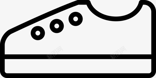 运动鞋鞋类跑步图标svg_新图网 https://ixintu.com 休闲瘦身 跑步 运动 运动鞋 鞋 鞋类