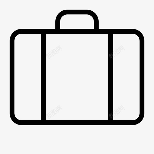 公文包包假日图标svg_新图网 https://ixintu.com 假日 公文包 包 旅行 旅行大纲 行李