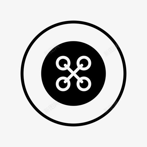 钮扣布钮扣缝纫图标svg_新图网 https://ixintu.com 布钮扣 缝纫 衬衫纽扣 钮扣