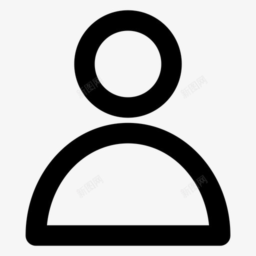 用户帐户人员图标svg_新图网 https://ixintu.com 人员 帐户 用户 配置文件
