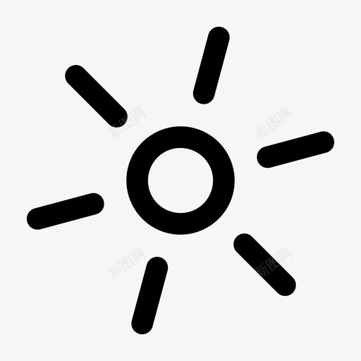 太阳明亮晨曦图标svg_新图网 https://ixintu.com ui 太阳 日出 明亮 晨曦 阳光