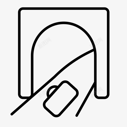 行李限额行李分拣图标svg_新图网 https://ixintu.com 分拣 机场 行李 行李限额