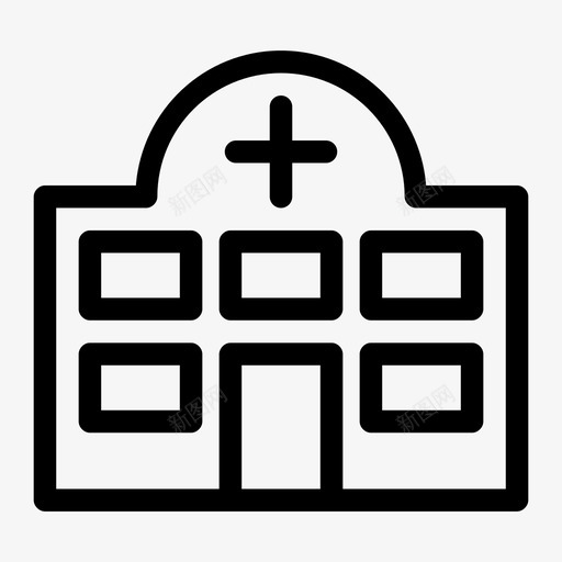 医院健康服务医院服务图标svg_新图网 https://ixintu.com 健康服务 医院 医院服务 图标