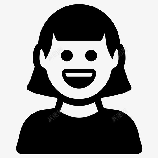 快乐情绪骄傲图标svg_新图网 https://ixintu.com 微笑 快乐 情绪 表情表情微笑 骄傲