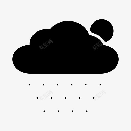 天气寒冷季节图标svg_新图网 https://ixintu.com 冬季 天气 太阳 季节 寒冷 降雪 雪