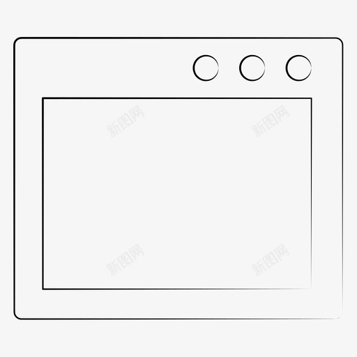 窗口浏览器手绘业务管理图标svg_新图网 https://ixintu.com 手绘业务管理 浏览器 窗口