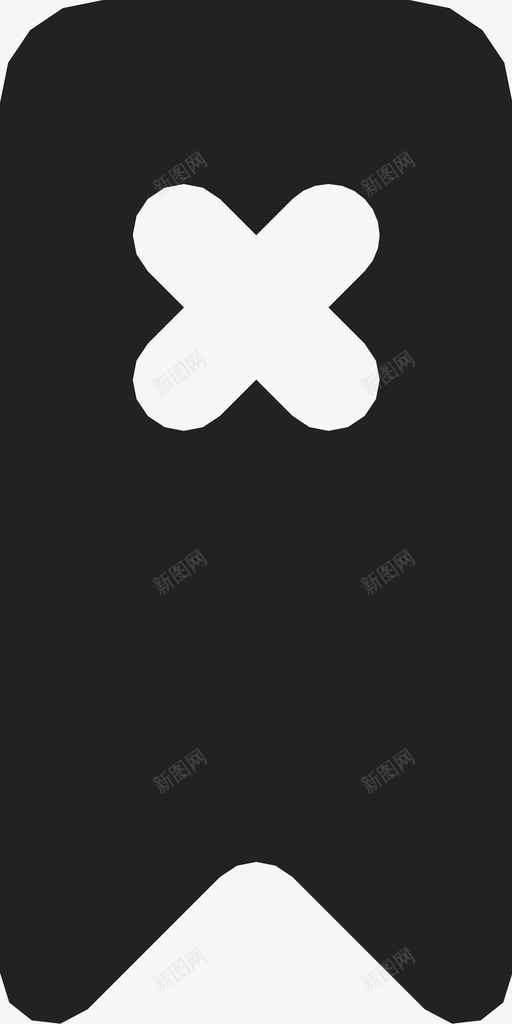 书签取消收藏夹图标svg_新图网 https://ixintu.com 书签 保存 功能区 取消 收藏夹