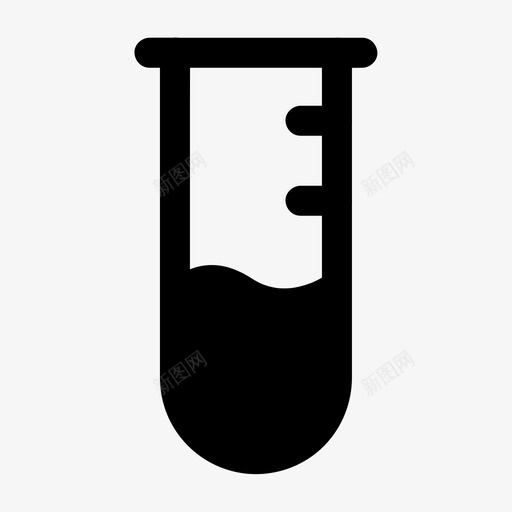 试管烧杯化学图标svg_新图网 https://ixintu.com 化学 实验室 所有尺寸的基本图标 烧杯 试管