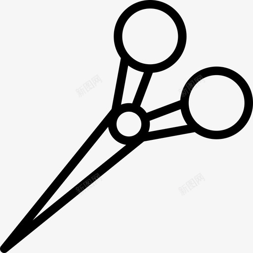 剪刀厨房图标svg_新图网 https://ixintu.com 剪刀 厨房