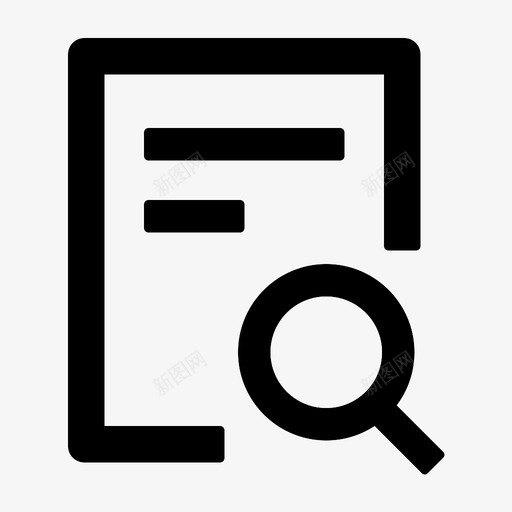 搜索文件查找表单图标svg_新图网 https://ixintu.com 搜索文件 查找 表单 页面