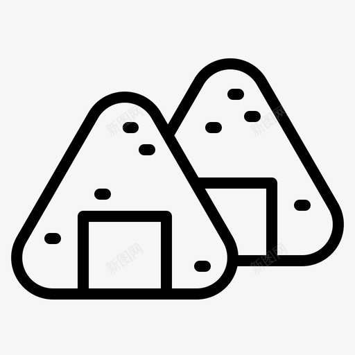 日本挪威大米图标svg_新图网 https://ixintu.com 大米 挪威 日本 日本提纲 海藻