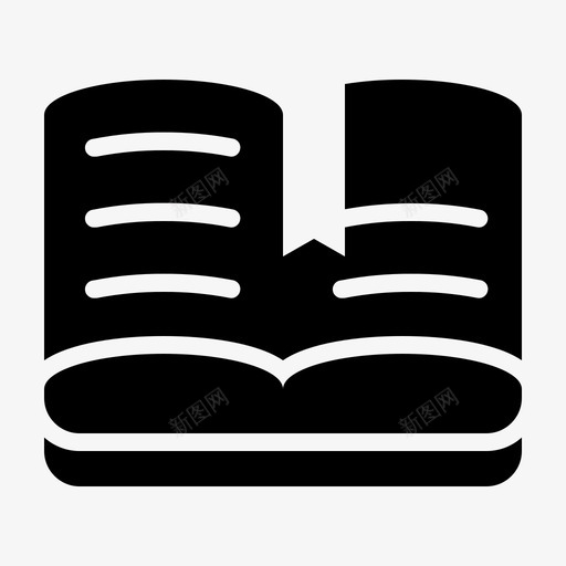 读书书教育图书馆图标svg_新图网 https://ixintu.com 图书馆 教育 教育字形 读书书