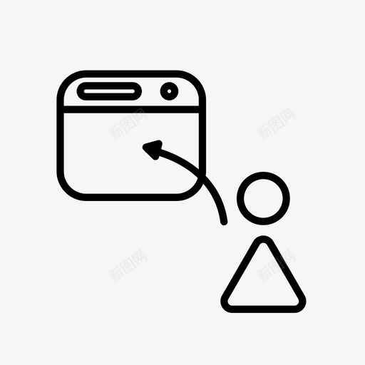 网站应用程序客户端图标svg_新图网 https://ixintu.com 互联网 客户端 应用程序 网站 访客