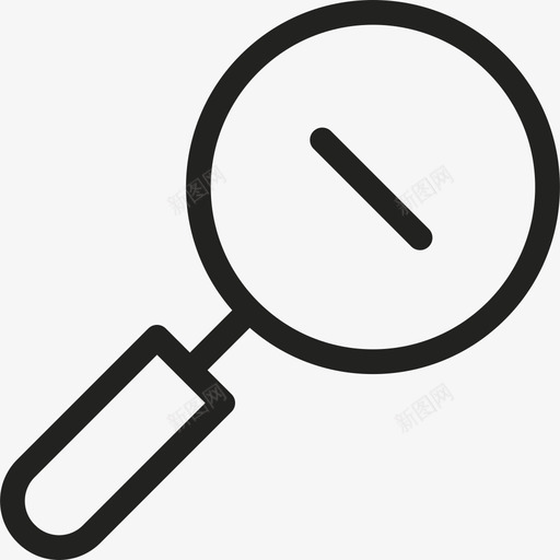 缩小镜头图形版图标svg_新图网 https://ixintu.com 图形版 缩小镜头