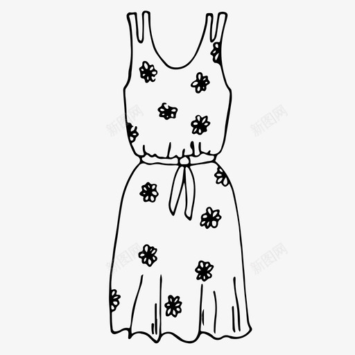 服装美容时尚图标svg_新图网 https://ixintu.com 女装 时尚 服装 款式 美容
