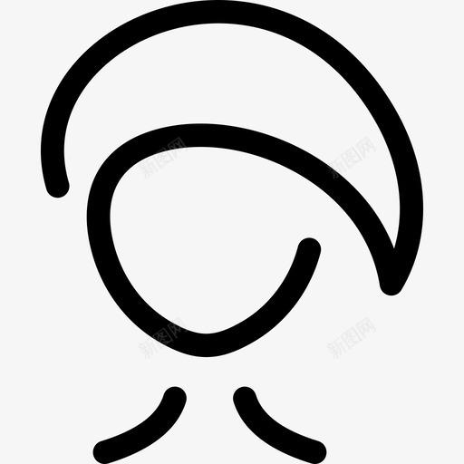 头发时髦的女人女士们直男图标svg_新图网 https://ixintu.com 头发时髦的女人 女士们 直男