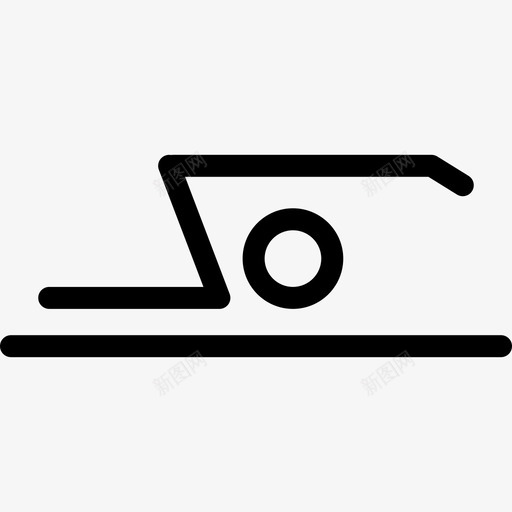 翻身姿势普拉提工作室直线型图标svg_新图网 https://ixintu.com 普拉提工作室 直线型 翻身姿势