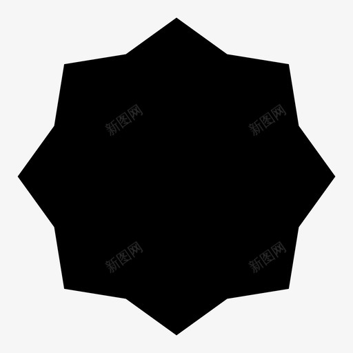 徽章爆炸销售图标svg_新图网 https://ixintu.com 太阳 形状 徽章 星星 爆炸 销售